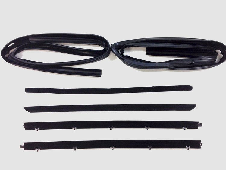 FC-KG1002-6 Belt/Channel Kit, Left & Right, Chevy Blazer/Chevy K5 Blazer/Chevy S10/GMC Jimmy/GMC S15/Oldsmobile Bravada