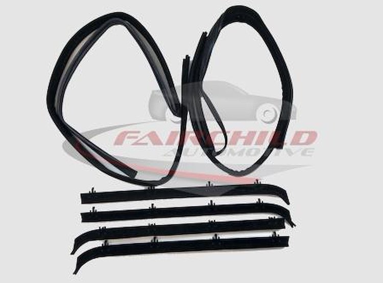 FC-KG1003-6 Belt Weatherstrip- Window Channel Kit, Inner/Outer Driver & Passenger Side