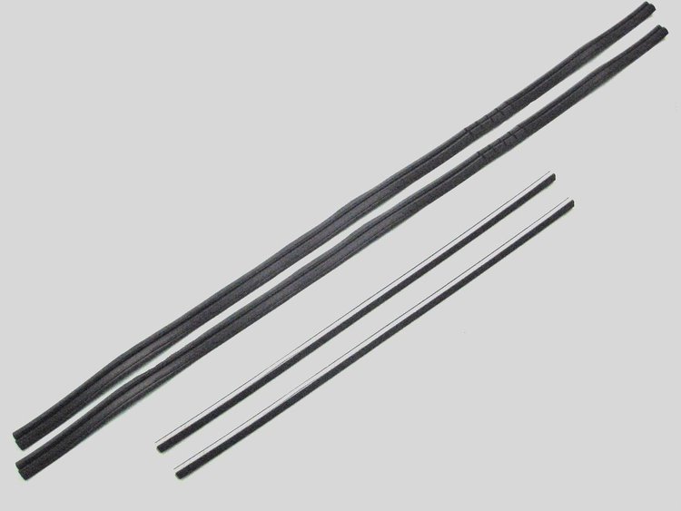 FC-KG1004A Glass Run Kit, Upper & Division Bar Driver & Passenger Side