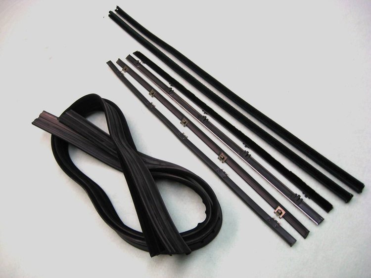 FC-KG2080 Belt Weatherstrip Kit, Inner & Outer Upper & Division Bar Driver & Passenger Side
