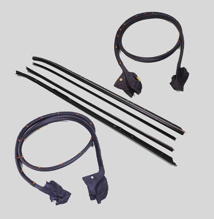 FC-KG3031 Belt, Seal Kit, Inner/Outer Driver & Passenger Side for 1970-1981 Chevy Camaro, 1970-1981 Pontiac Firebird