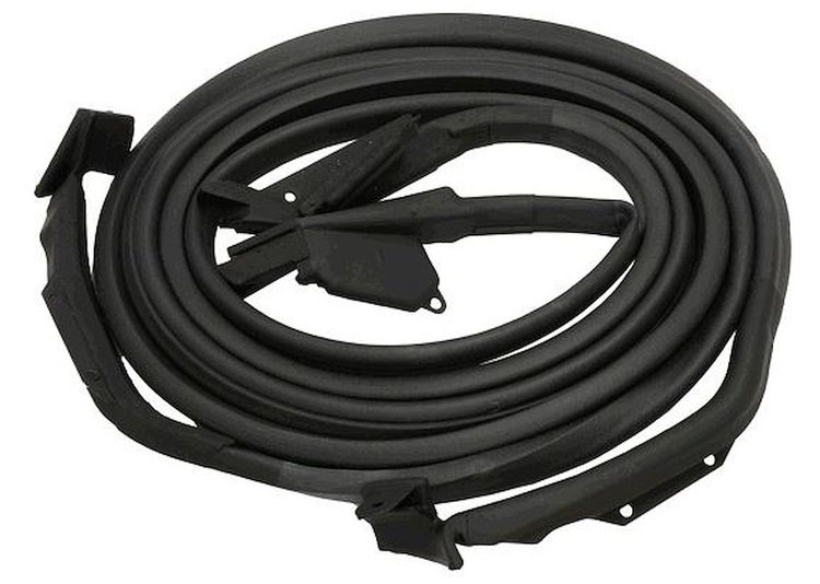 FC-KG3126 Door Seal Kit, Latex Ends, Driver & Passenger Side for 1968-1968 Chevy Corvette