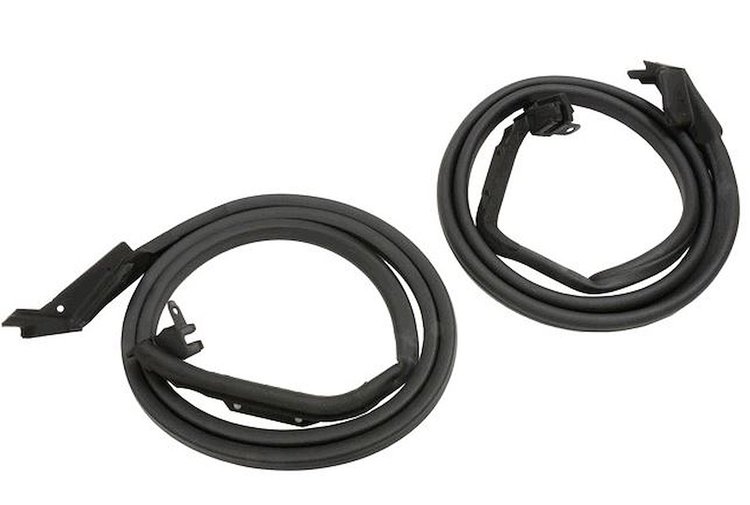 FC-KG3128 Door Seal Kit, Latex Ends, Driver & Passenger Side for 1969-1975 Chevy Corvette