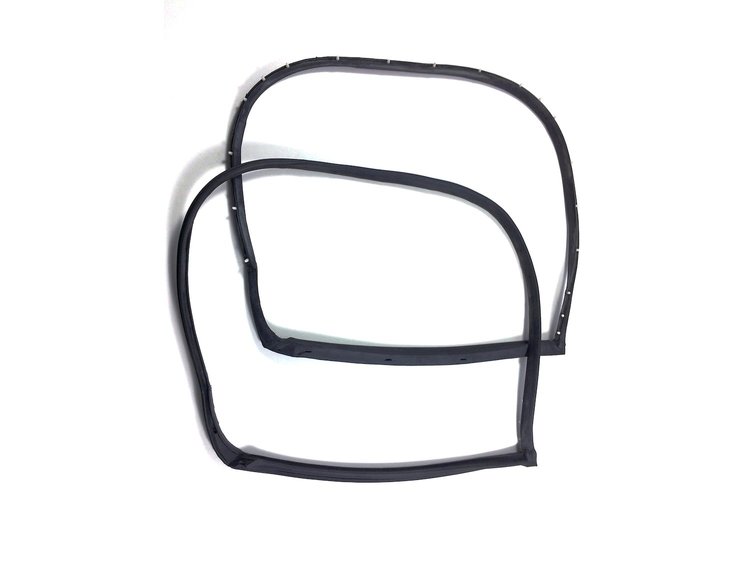 FC-KG4083 T-Top Weatherstrip Kit (19 pins), Latex, Driver & Passenger Side for 1969-1977 Chevy Corvette