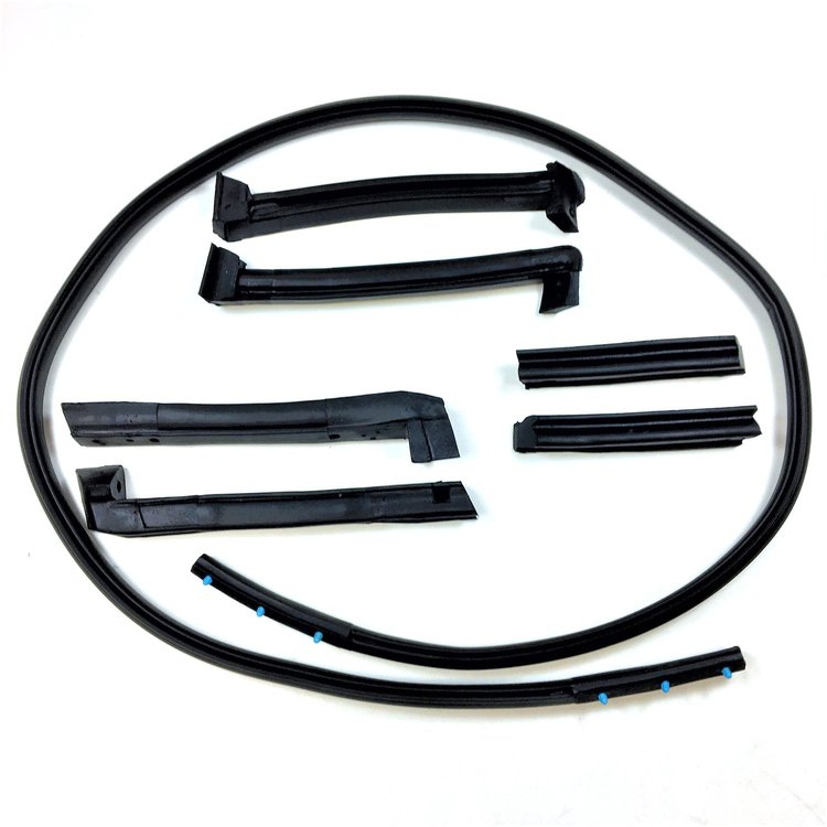 FC-KG4172 Convertible Top Weatherstrip Kit, Top, Front, Center, & Rear Side for 1986-1996 Chevy Corvette