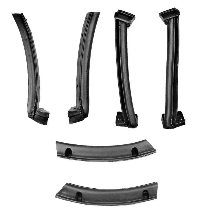 FC-KG4194 Convertible Top Weatherstrip Kit, Front, Rear, Upper, Left & Right for 1986-1996 Chevy Corvette
