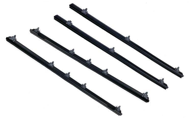 FC-KT2013 Inner Outer Belt Weatherstrip 4 pc Kit, Front Inner Outer Driver & Passenger Side for Toyota 4Runner, Toyota Pickup