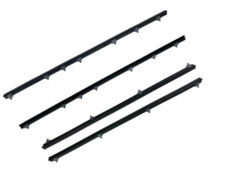 FC-KT2025 Inner Outer Belt Weatherstrip 4 pc Kit for 1984-1989 Toyota 4Runner, 1984-1989 Toyota Pickup