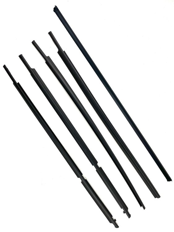 FC-KT2036 Outer Belt Weatherstrip 5 pc Kit-Tailgate, Front & Rear Doors for 2003-2009 Toyota 4Runner