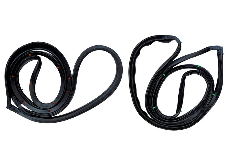 FC-KT3001 Door Seal Kit, Front Driver & Passenger Side for Toyota 4Runner, Toyota Pickup
