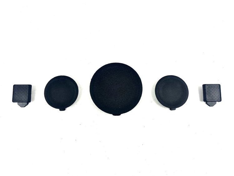 KT4022 Rear Step Bumper Cap Kit for 2000-2015 Toyota Tacoma