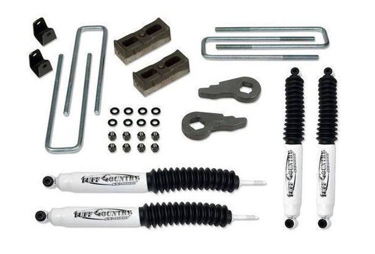 12934 2 in. Lift Kit (w/Rear lift blocks) (No Shocks) for 2001-2010 GMC Sierra 2500HD