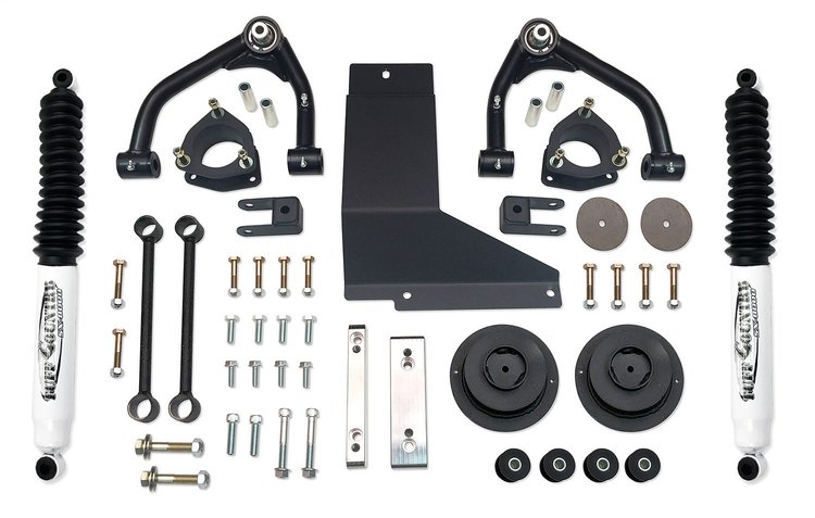 14068KN 2007-2013 Chevy Suburban 1500 4x4-4in. Uni-Ball Lift Kit by (SX8000 Shocks)