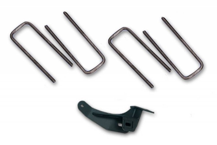 Lift Kit 2.5 in. Incl.U-Bolts/Nuts And Washers/Track Bar Bracket Upper Driver Side/7/16 in. Center Pins