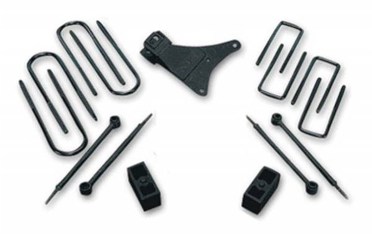 Lift Kit 4 in. Incl. Tracking Bar Bracket/Sway Bar Endlink Front and Rear/Blocks/U-Bolts/Brake Line Extension Kit/Hardware Bag