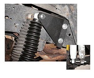 Dual Shock Brackets 1969-87 GM 1/2 & 3/4 Tom 4WD