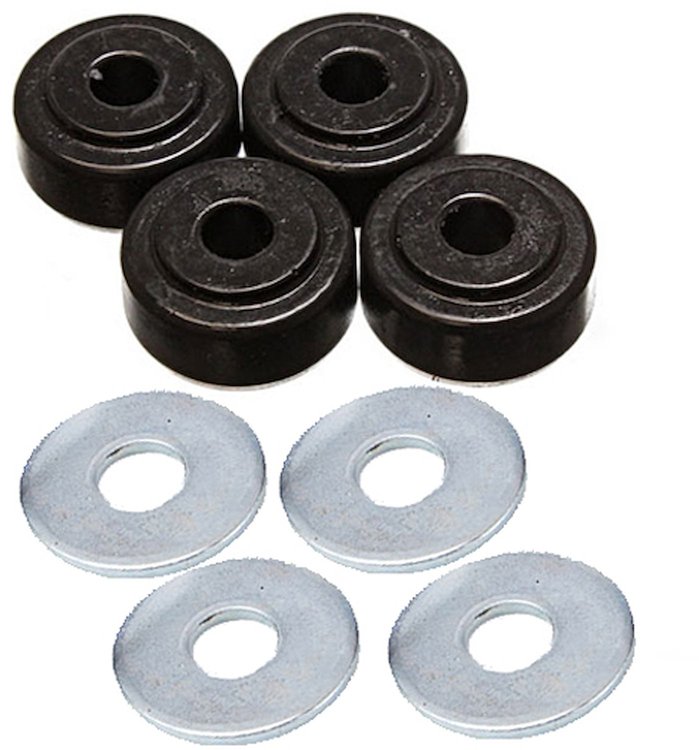 Shock Bushings And Washers Half Straight Eye