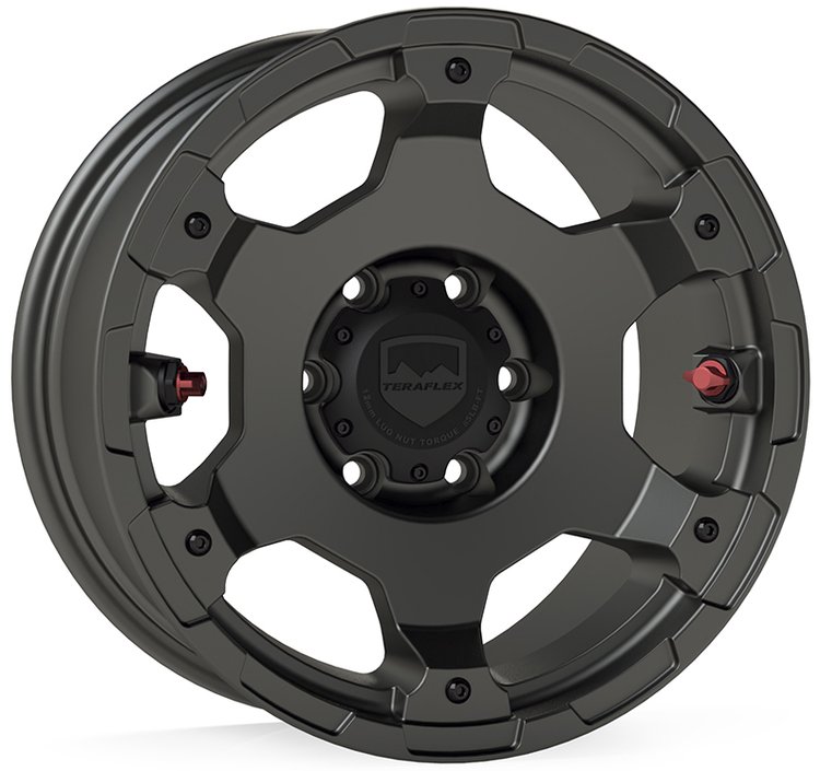 Nomad Off-Road Deluxe Wheel Titanium Gray [Size: 17" x 8.5"]