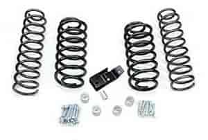 Suspension Lift Kit 2 in. Lift Incl. Springs Rear Swaybar Links Rear Trackbar Bracket Bumpstops Hardware
