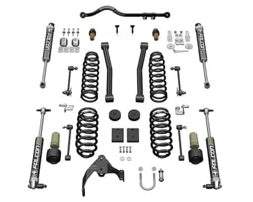 2.5 In. Sport ST2 Suspension System with Falcon 2.1 Shocks for 2007-2018 Jeep Wrangler JK 2-Door