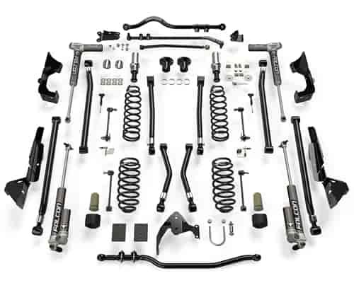 6 In. CT6 Alpine Suspension System with Falcon 3.1 Shocks for 2007-2018 Jeep Wrangler JK 2-Door