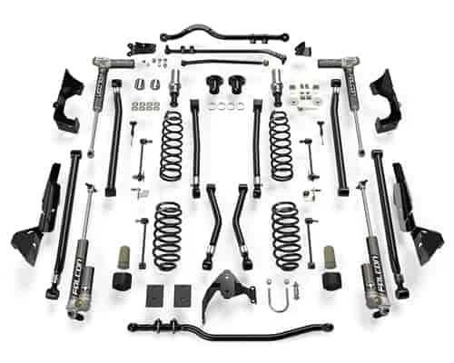 6 In. CT6 Alpine Suspension System with Falcon 3.2 Shocks for 2007-2018 Jeep Wrangler JK 2-Door