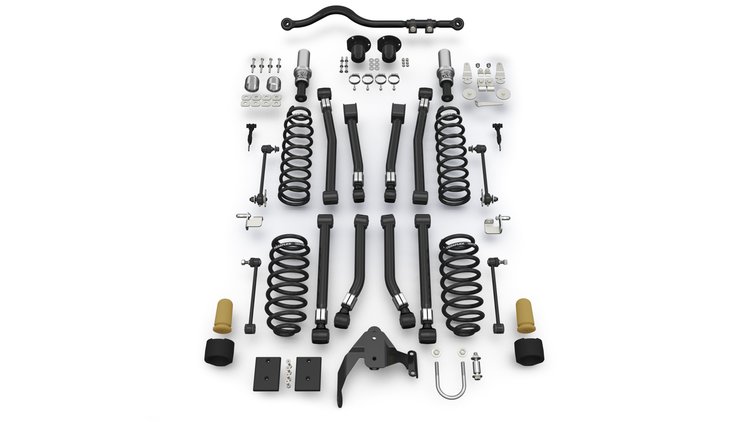 JK 3" RT3 Short Arm Kit