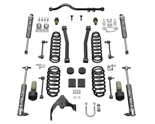 2.5 In. Sport ST2 Suspension System with Falcon 2.1 Shocks for 2007-2018 Jeep Wrangler JK Unlimited 4-Door