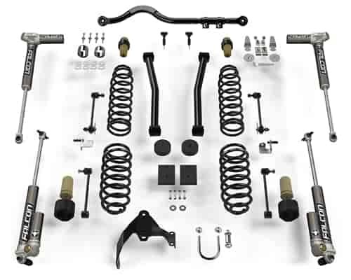 2.5 In. Sport ST2 Suspension System with Falcon 3.2 Shocks for 2007-2018 Jeep Wrangler JK Unlimited 4-Door