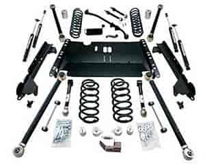 Enduro LCG; Suspension Lift Kit; 4 in. Lift; Incl. Springs; Front Adj. Trackbar; Long Arm Kit; Rr Lo