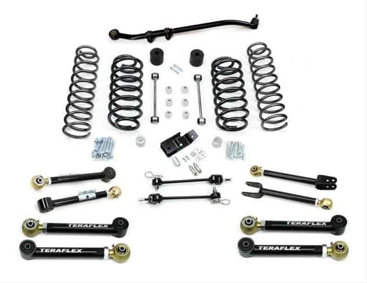 Suspension Lift Kit 3 in. Lift Incl. Upr/Lwr FlexArms /FrAdjTrkBr /FrSwayBarDscncts /RrTrkBarBrkt /BumpStops /Hardware
