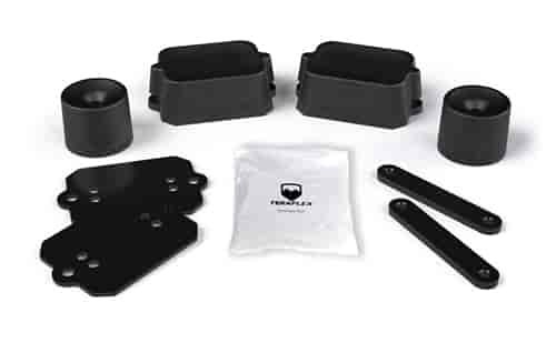 2 In. Front and Rear Bump Stop Strike Pad Kit for Jeep Wrangler JL/JLU