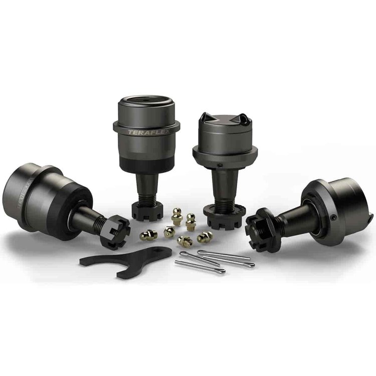 Wrangler JK/JKU Heavy-Duty Adjustable Ball Joint Kit Without Knurls