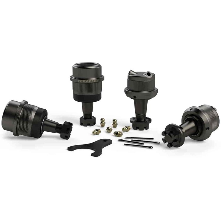 Wrangler JK/JKU Heavy-Duty Adjustable Ball Joint Kit With Knurls
