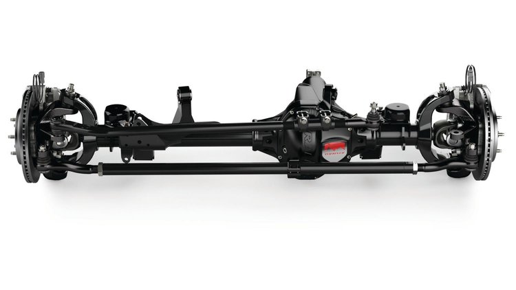 Axle Bracket Kit; Front; Incl. Spring Pads; Upper/Lower FlexArm Mnts; Shock Mnts; Upper FlexArm Trus