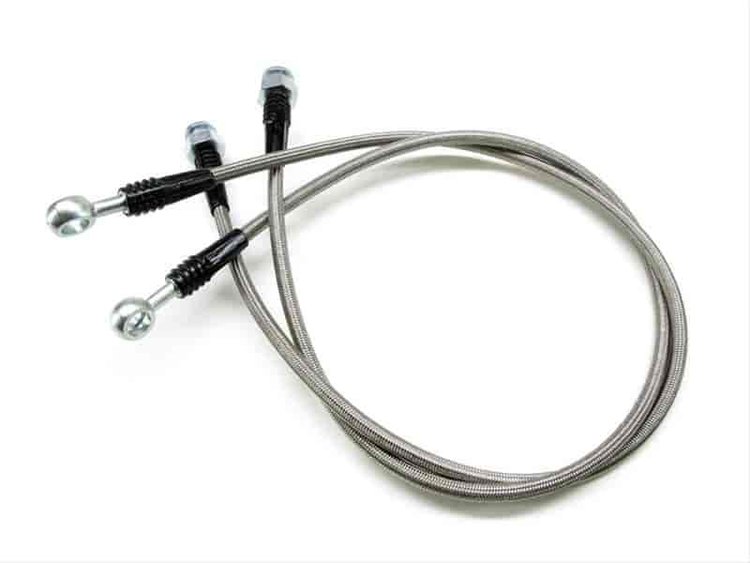 Brake Line Kit 26 in. Front Steel Braided Incl. Hardware Pair
