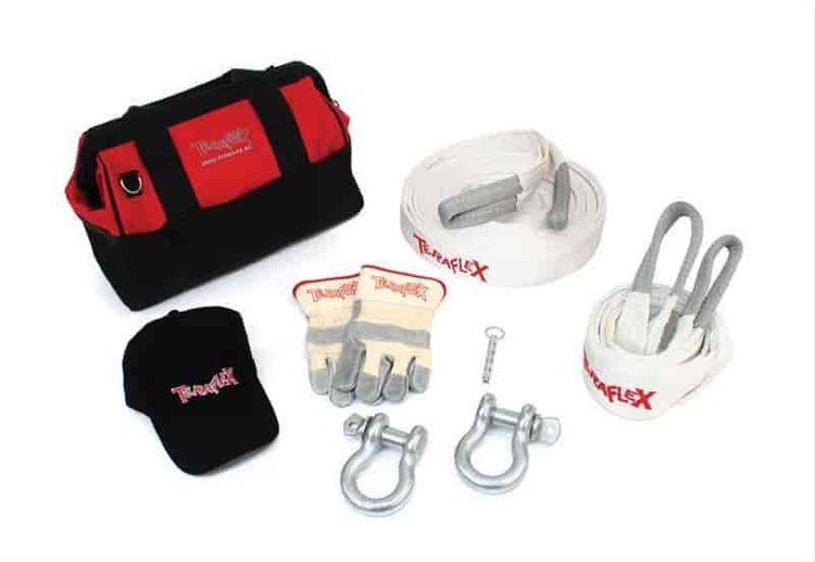Recovery Kit Incl. Bag Straps D-Rings Air Deflator Hat