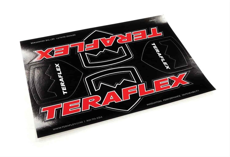 TERAFLEX STICKER SHEET -