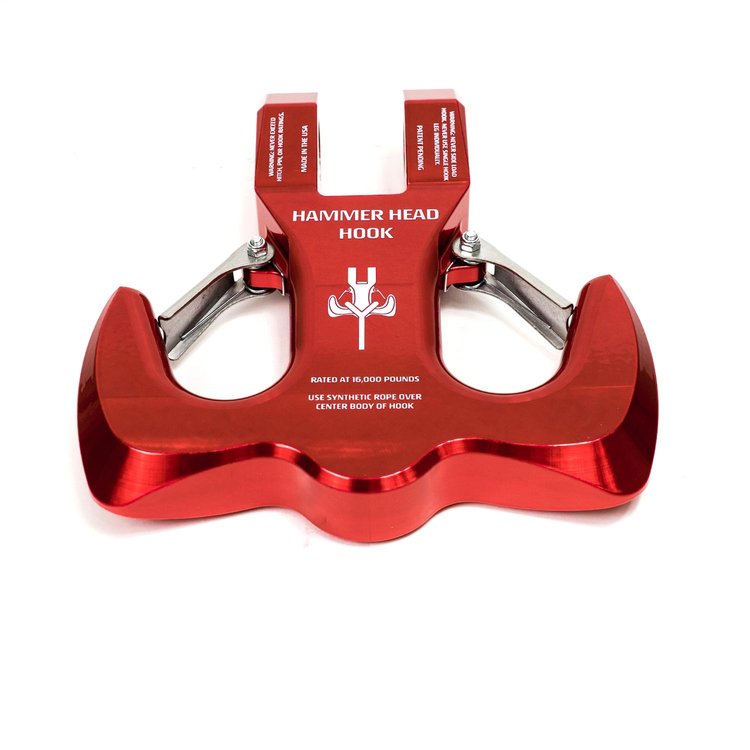 MH-TH1R Hammerhead Tow Hook - Red