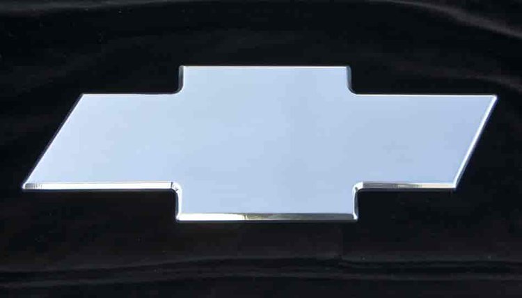 Billet Bolt-On Bowtie Emblem 2007-2013 Chevy Avalanche