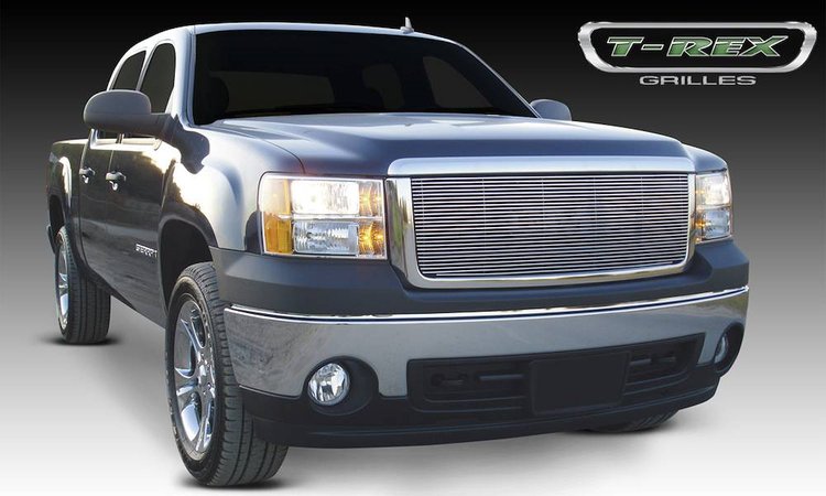 Billet Bolt-On Grille Overlay And Insert 2007-2012 Sierra Pickup 1500