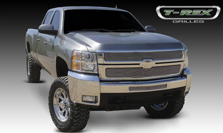 Billet Grille Overlay 2007-2010 Silverado HD Pickup