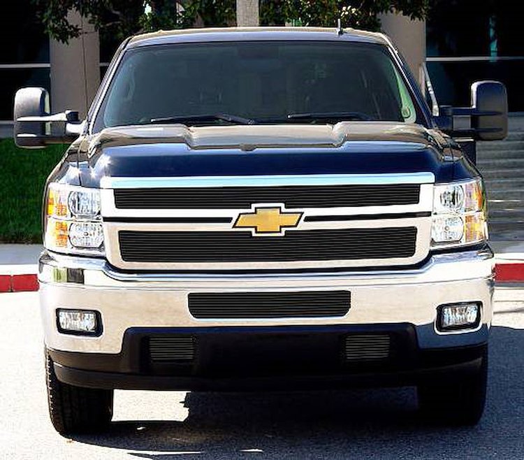 Billet Main Grille Overlay 2011-2013 Chevy Silverado 2500HD/3500
