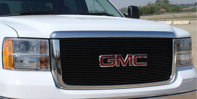 Billet Main Grille Overlay 2007-2010 GMC Sierra 2500HD/3500