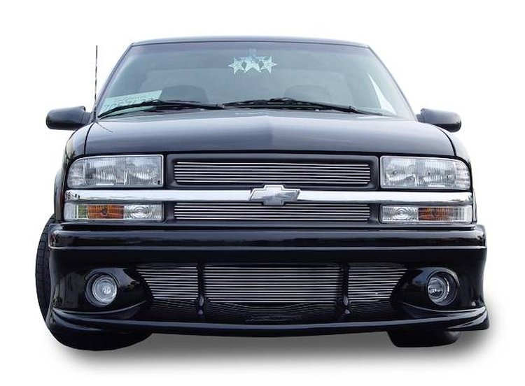 Billet Grille Bolt-On Overlay 1998-2004 Chevy S10 Truck and Blazer