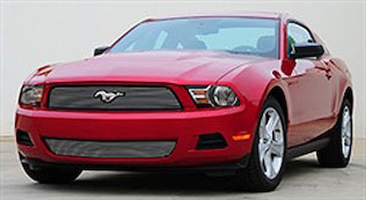 Billet Grille Overlay 2010-2012 Ford Mustang
