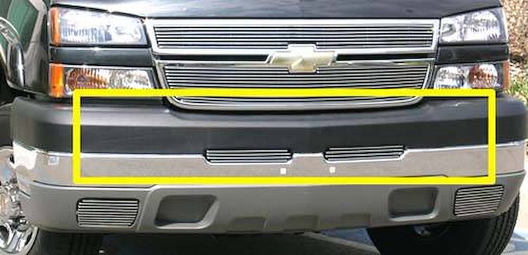 Billet Bumper Grille 2003-2006 Chevy Silverado