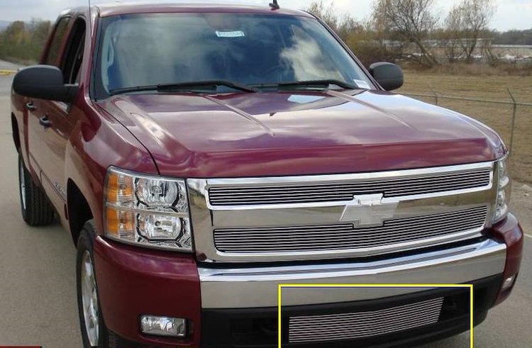 Billet Bumper Grille 2007-2010 Chevy Silverado 2500HD/3500