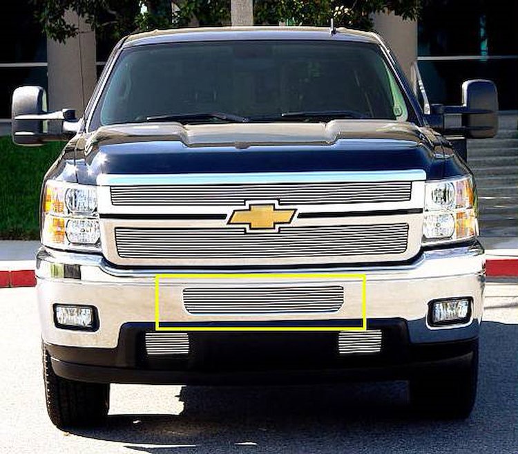 Billet Bumper Grille 2011-2013 Chevy Silverado 2500HD/3500