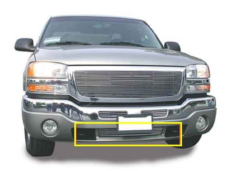 Billet Bumper Grille 2003-2006 GMC Sierra